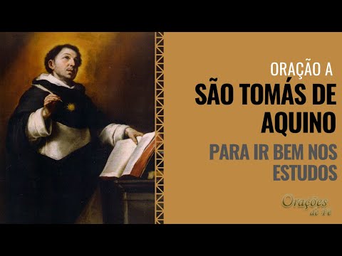 Prayer to Saint Thomas Aquinas to do well in your studies