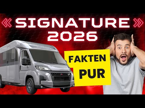 Bürstner Signature 2026 – Motorhome innovation with innovation & comfort tested