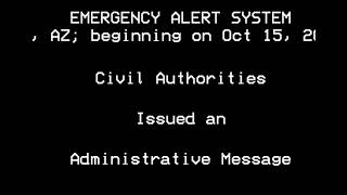 Administrative Message Silver Alert - 10/15/21/(EAS #8)