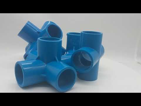 3 4 5 6 way elbow pvc pipe fittings