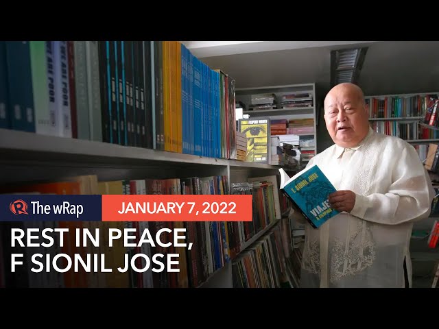 National Artist F Sionil Jose dies at 97