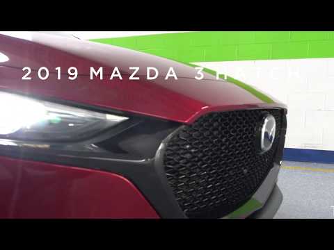 The All-New 2019 Mazda3 Hatchback in Soul Red