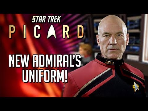 New Admiral's Uniform! - Star Trek Picard News & Review