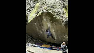 Video thumbnail of 四川風, 2段 (7b). 裏榛名 (Ura Haruna)