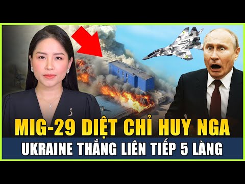 MiG-29 Destroys Russian Command Post; Ukraine Liberates Five Villages in Dnipropetrovsk Province ...