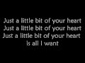 Ariana Grande - A Little Bit Of Your Heart (Lyrics ...