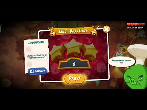 Boss Level - 1266 (Angry Birds 2)🌟🌟🌟