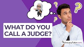 What Do You Call A Judge?