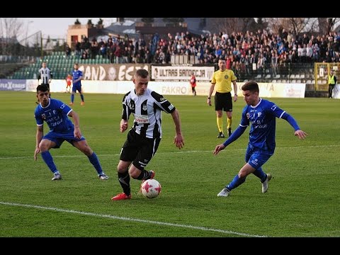 Sandecja Nowy Sącz - MKS Kluczbork 4:1, skrót meczu