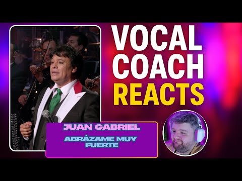SO MUCH POWER! - Juan Gabriel sing Abrázame Muy Fuerte - Vocal Coach Reacts/Analysis