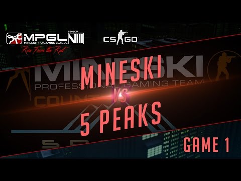 Mineski vs 5 Peaks - Mineski Pro Gaming League Season 8 - CS:GO - Game 1 - Finals