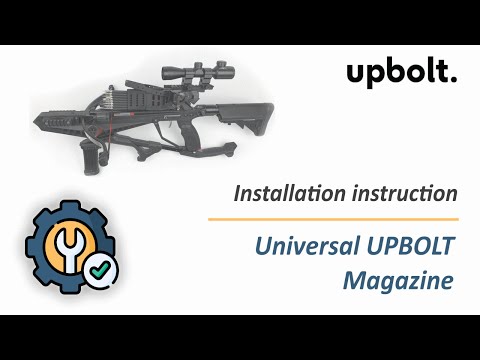 How to Install - UPBOLT Universal Magazine - EK Archery COBRA RX Adder, Cobra SIEGE, RX, R9