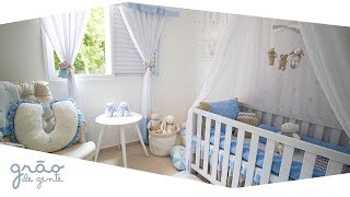 Tour pelo Quarto Tricot Poá | Grão de Gente