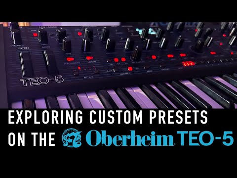 Oberheim TEO-5: Custom Preset Demo