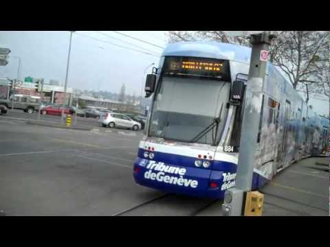TRAMWAY TRIBUNE DE GENEVE SWISS