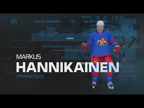 NHL 23 HUT Play of the Period - Markus Hännikäinen (PS5) Opening Goal 💙 Jokerit 💙 #74 💙