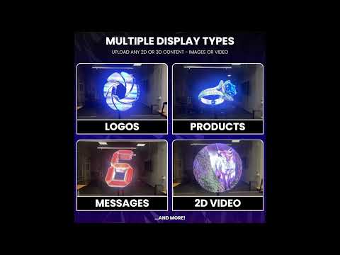 This 71" 3D Hologram Fan Is Insane | LUMINA Holographic Display Review