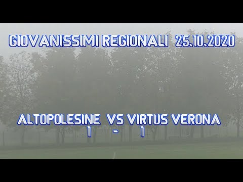 ALTOPOLESINE vs VIRTUS VERONA - GIOVANISSIMI REGIONALI – 25.10.2020