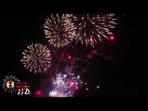 |HD| Malta International Fireworks Festival 2013 - Lily Fireworks Factory, Malta