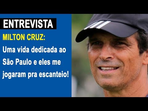 Milton Cruz: "Uma vida dedicada ao São Paulo e eles me jogaram pra escanteio"