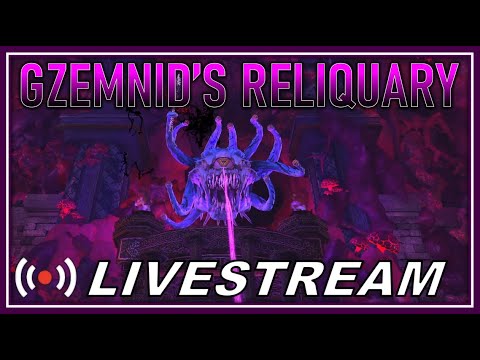 Gzemind's Reliquary (MASTER) Training Livestream! (Paladin Tank) - Neverwinter