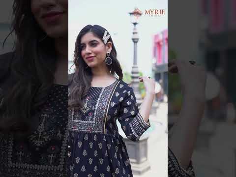 Mayrie Kitkat Heavy Rayon Wholesale Kurti Catalog – product video thumbnail