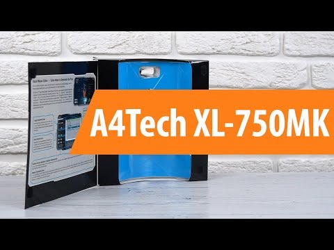 Мышь A4Tech XL-750MK черный - Видео