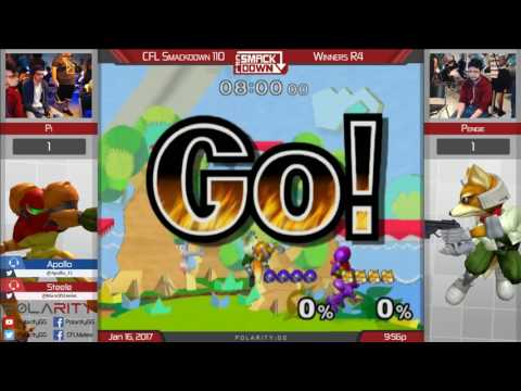 CFL Smackdown 110 Melee - Pi (Samus) vs Pengie (Fox) - Winners R4