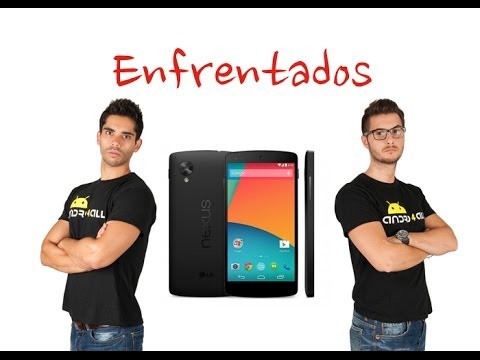Enfrentados por el Google Nexus 5