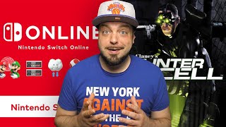 Big Updates For New Switch Games & Switch Online + Splinter Cell Is BACK!