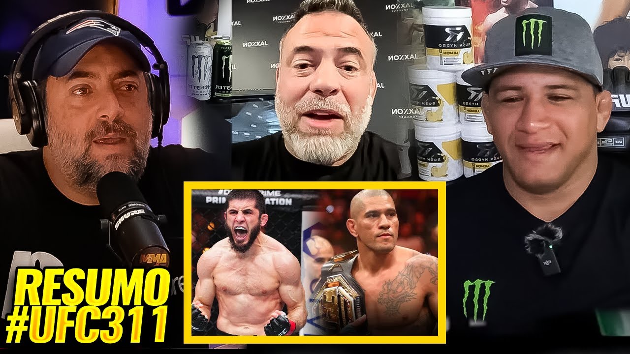 TUDO QUE ROLOU NO #UFC311 & ALEX PEREIRA VS. ANAKALAEV ANUNCIADO - PARRUMPA E DURINHO AO VIVO