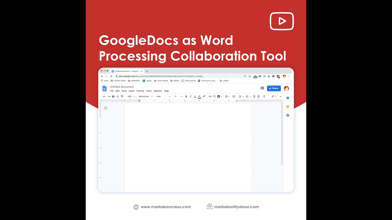 Google Docs as a Word Processing Collaboration Tool