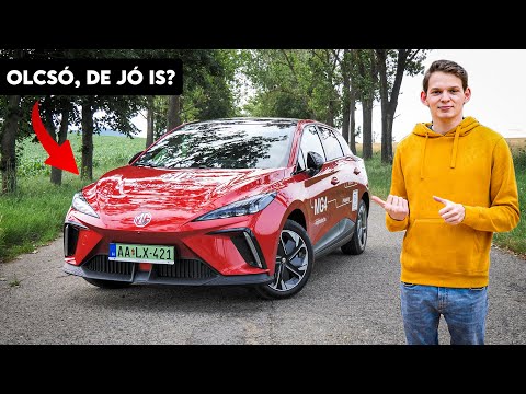 ÚJ MG4 teszt: végre egy ÉRTELMES elektromos autó?!