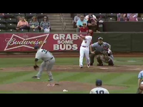 Springfield's Valera clears the bases