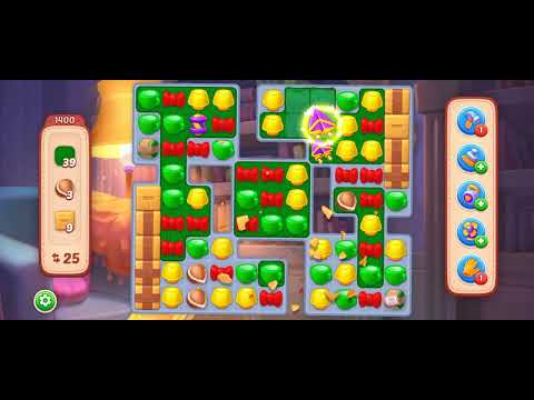 HomeScapes Level 1400 Walkthrough