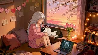 Luna's secret valentine code project 🌸 Dreamy Lofi Beats for Studying & Relaxing 💻 Sunset Serenity
