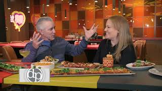 Billy Costa Visit's Tiffani Faison at Tenderoni's