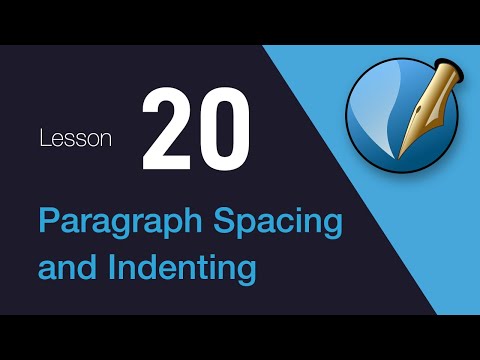 20) Paragraph Spacing and Indenting in Scribus