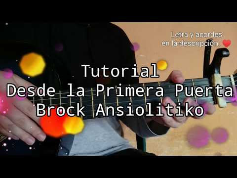Tutorial Desde la Primera Puerta - Brock Ansiolitiko Guitarra Acústica