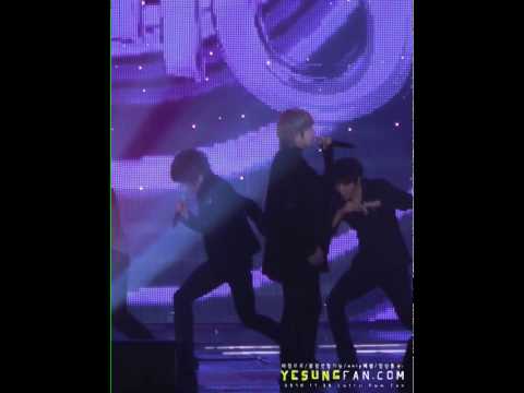 27 NOV 2010 Super Junior - Bonamana (Yesung Fancam)