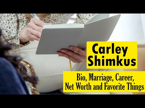 Carley Shimkus Net Worth