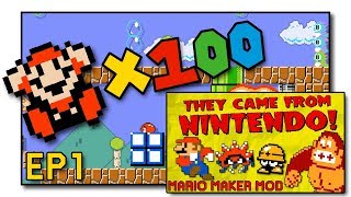 Modded 100 Mario Challenge - Super Mario Maker - TCFN EP 1
