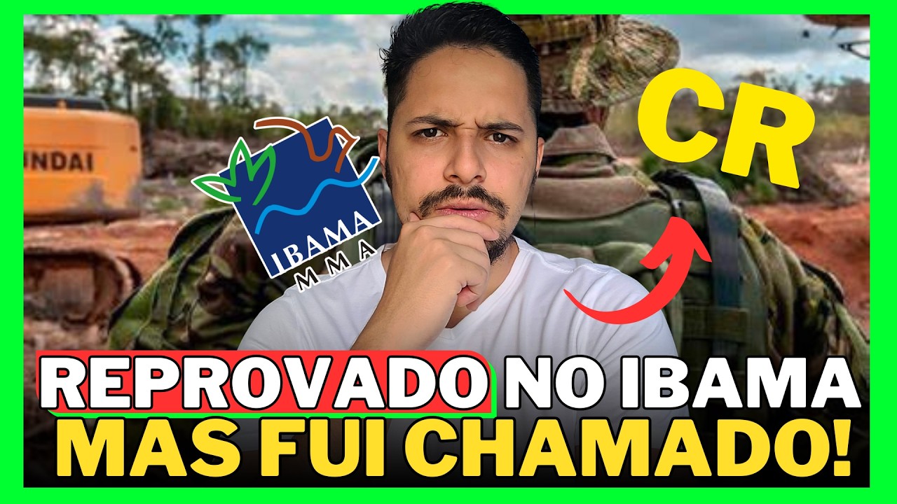 CONSELHO! - Mais UMA CHANCE de ENTRAR NO IBAMA -  Entenda o Cadastro Reserva(CR)