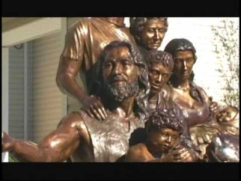 The creation of a bronze sculpture