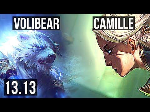 VOLIBEAR vs CAMILLE (TOP) | 3/0/2, 500+ games | EUW Master | 13.13