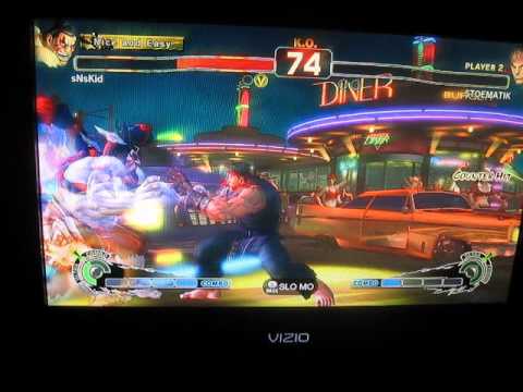 The perfect auto correct ultra 1 - SSF4AE v2012 - Honda vs Ryu