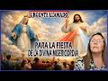 Urgente llamado para la fiesta de la divina misericordia. Mensaje de Nuestra Señora a Luz de María.