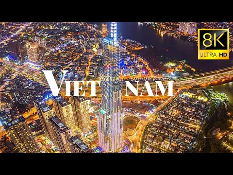 Cities of Vietnam 🇻🇳 in 8K ULTRA HD 60 FPS Drone Video