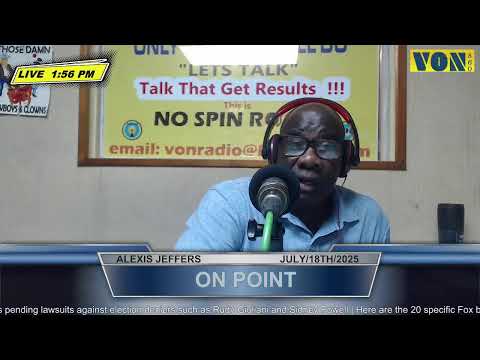 'ON POINT' ON VON RADIO