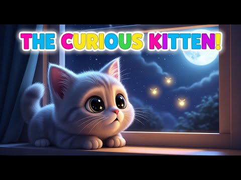 Where Did the Curious Kitten Go? [BEDTIME STORIES FOR KIDS]